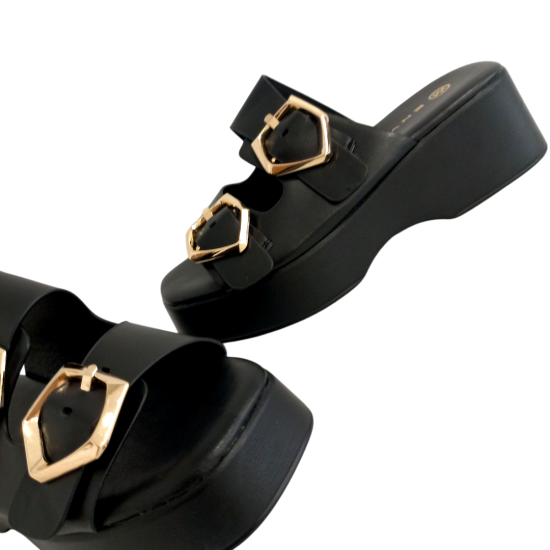 FLAT SANDALS ΜΑΥΡΟ 1444