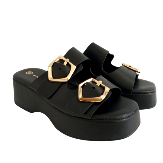 FLAT SANDALS ΜΑΥΡΟ 1444