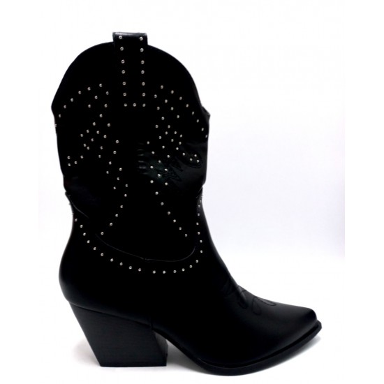 ΓΥΝΑΙΚΕΙΟ ΜΠΟΤΑΚΙ ΤΑΚΟΥΝΙ ΜΑΥΡΟ 1794 ΚΑΜΠΟΙΚΟ