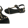 ΓΥΝΑΙΚΕΙΑ ΠΑΠΟΥΤΣΙΑ FLAT SANDALS ΜΑΥΡΟ 1702