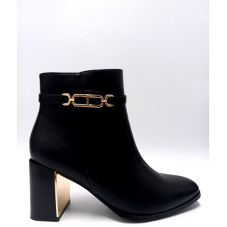 HIGH HEEL BOOTIES  BLACK 2114