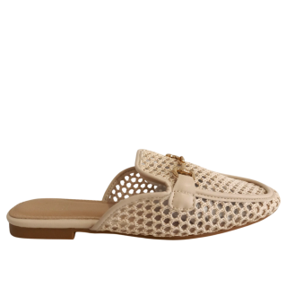 ΓΥΝΑΙΚΕΙΑ ΠΑΠΟΥΤΣΙΑ MULES BEIGE 2147
