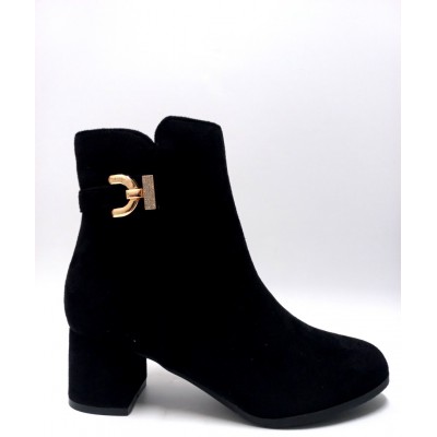 Γυναικεία παπούτσια ΜΠΟΤΑΚΙ ΤΑΚΟΥΝΙ ΜΑΥΡΟ 1399