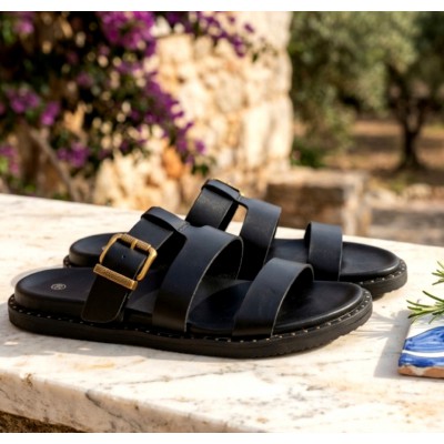 FLAT SANDALS ΜΑΥΡΟ 1530