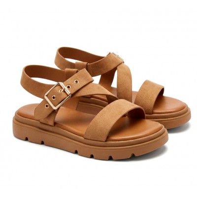 ΓΥΝΑΙΚΕΙΑ ΠΑΠΟΥΤΣΙΑ FLAT SANDALS ΤΑΜΠΑ 