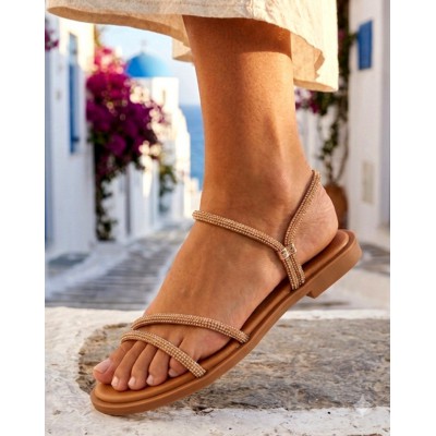ΓΥΝΑΙΚΕΙΑ ΠΑΠΟΥΤΣΙΑ FLAT SANDALS 1652