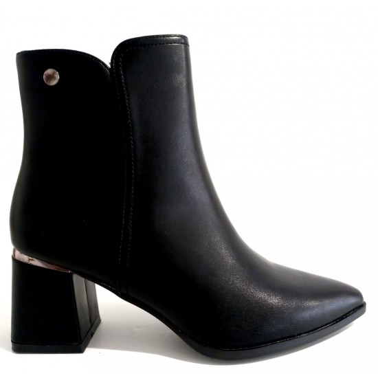 HIGH HEEL BOOTIES  BLACK 1791